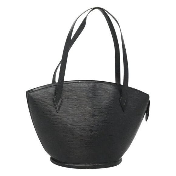 LOUIS VUITTON Epi Saint Jacques Shopping Shoulder Bag Black M52262 Auth 119122 - Picture 2 of 16